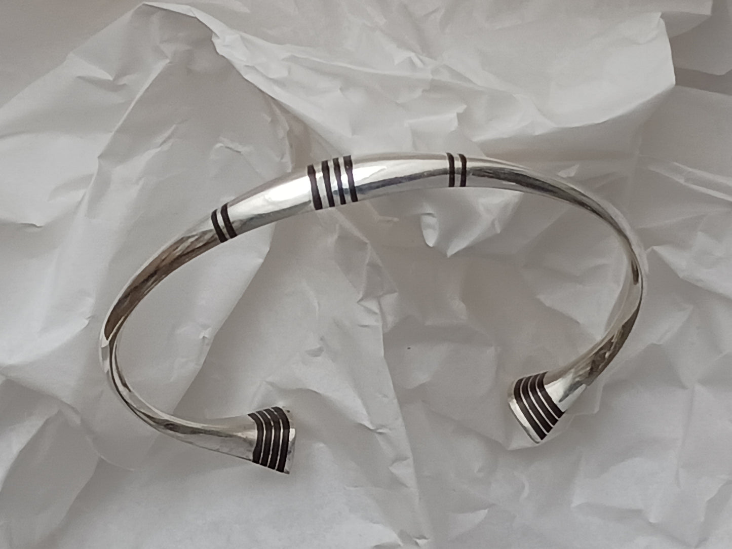 Bracelet en argent massif