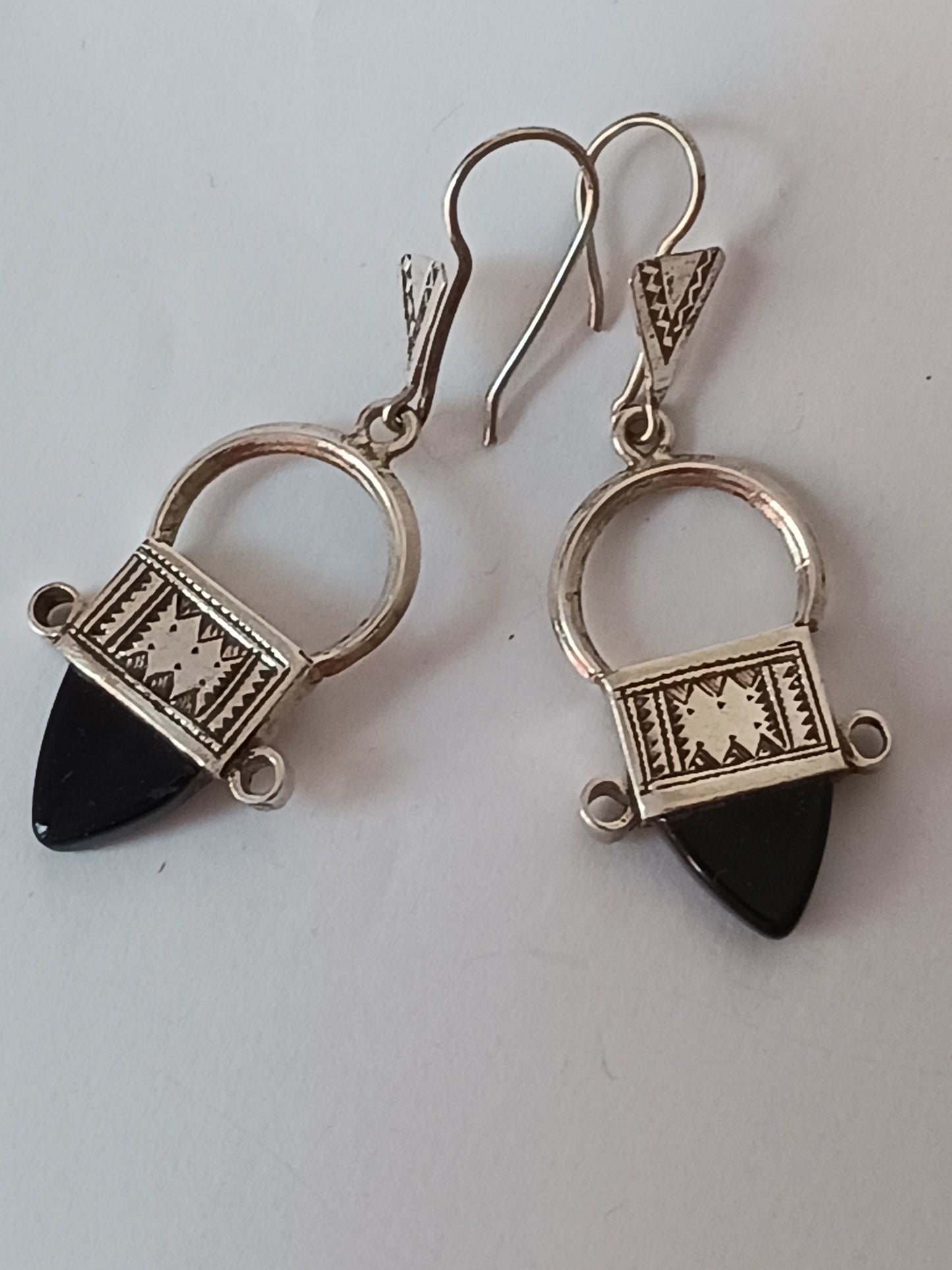 Boucles d'oreilles touarègue