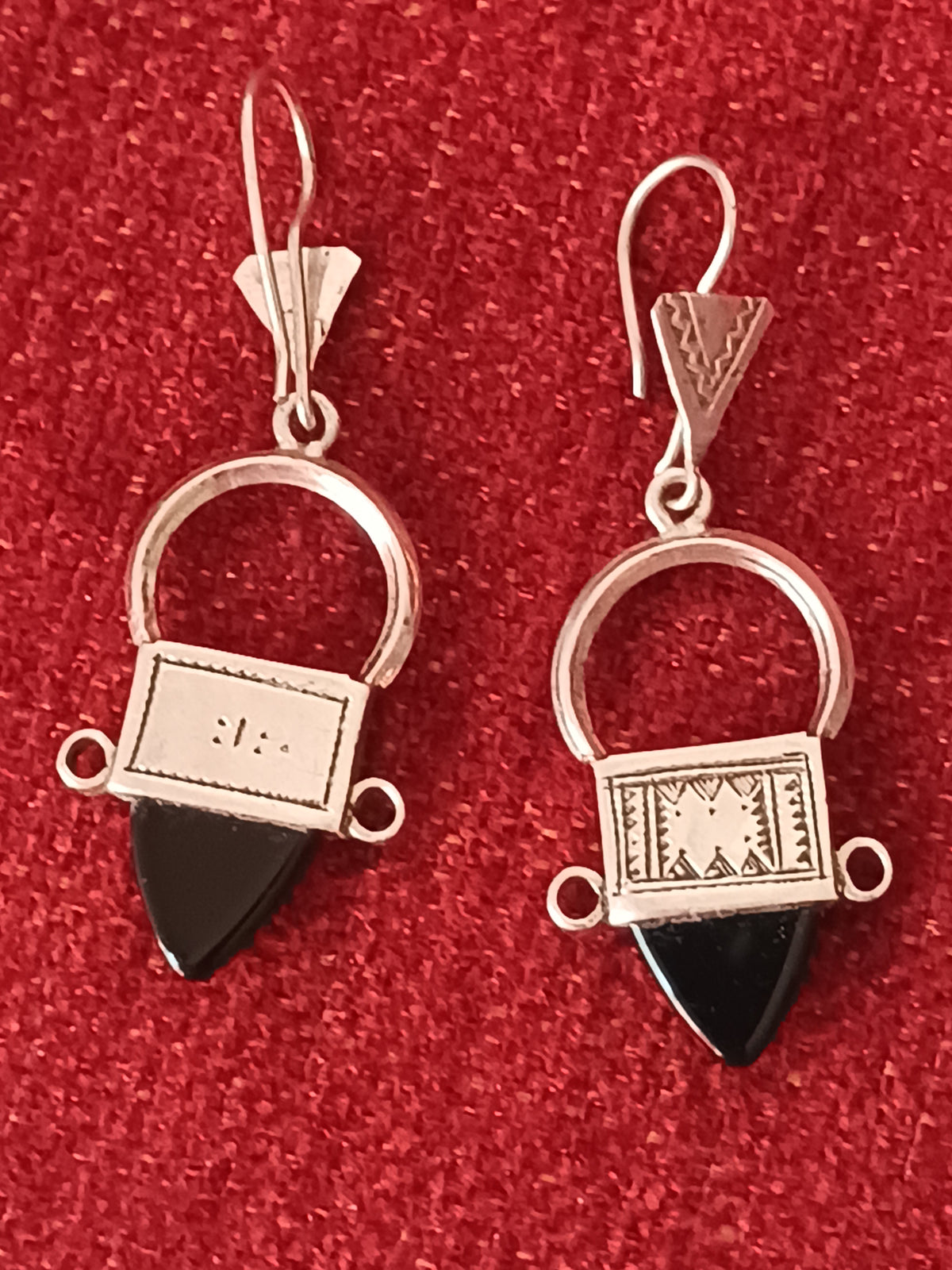 Boucles d'oreilles touarègue
