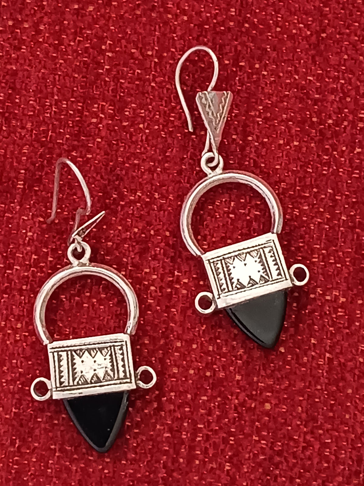 Boucles d'oreilles touarègue