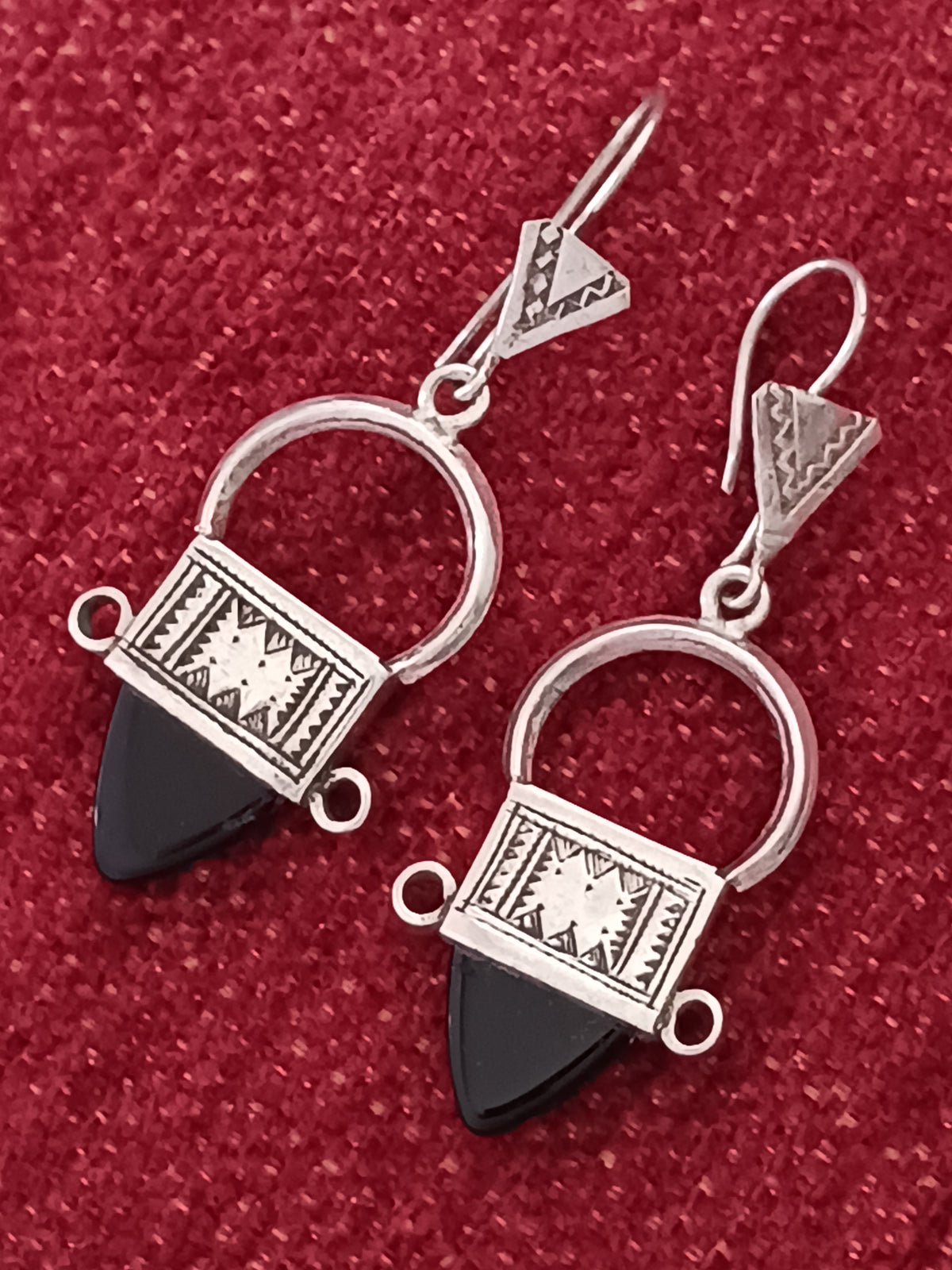 Boucles d'oreilles touarègue