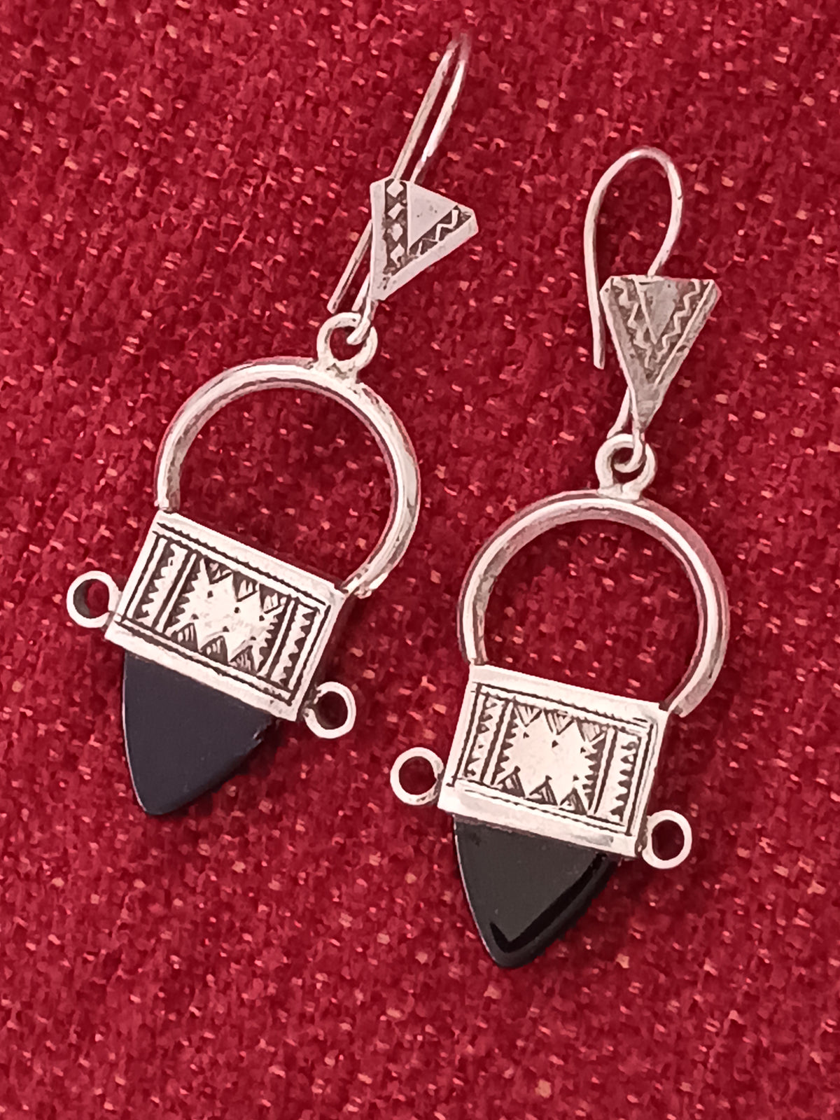 Boucles d'oreilles touarègue