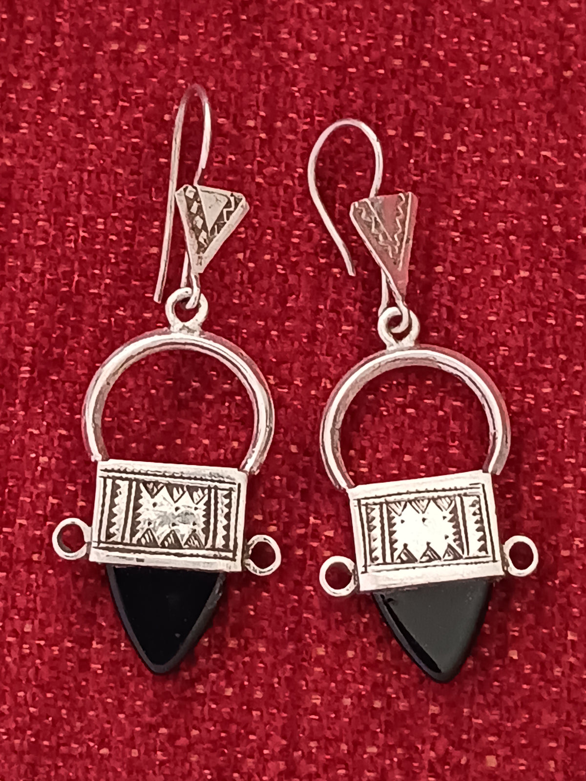 Boucles d'oreilles touarègue