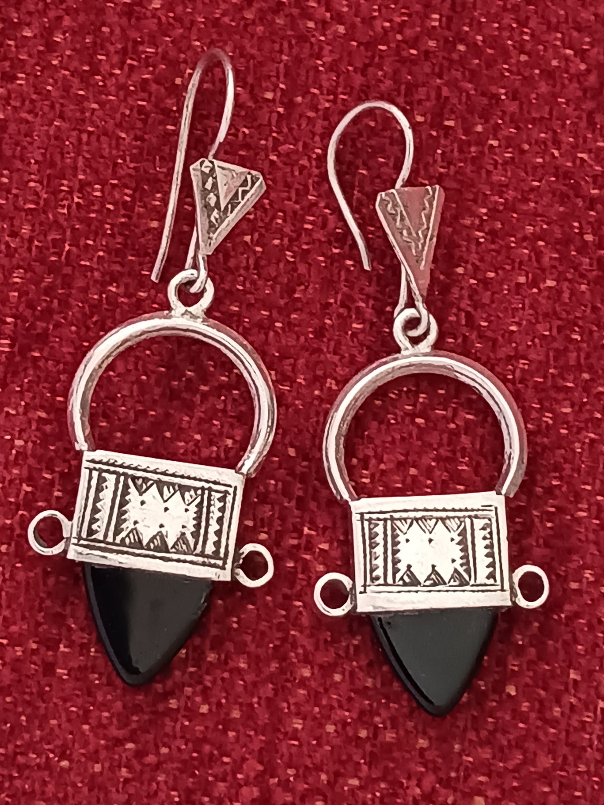 Boucles d'oreilles touarègue