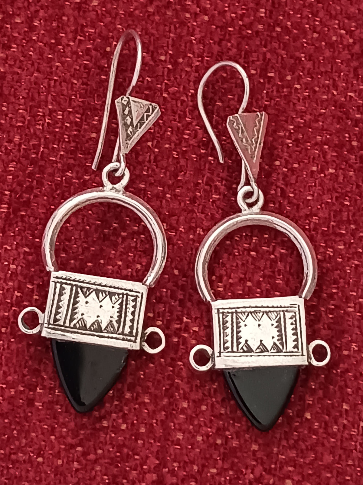 Boucles d'oreilles touarègue