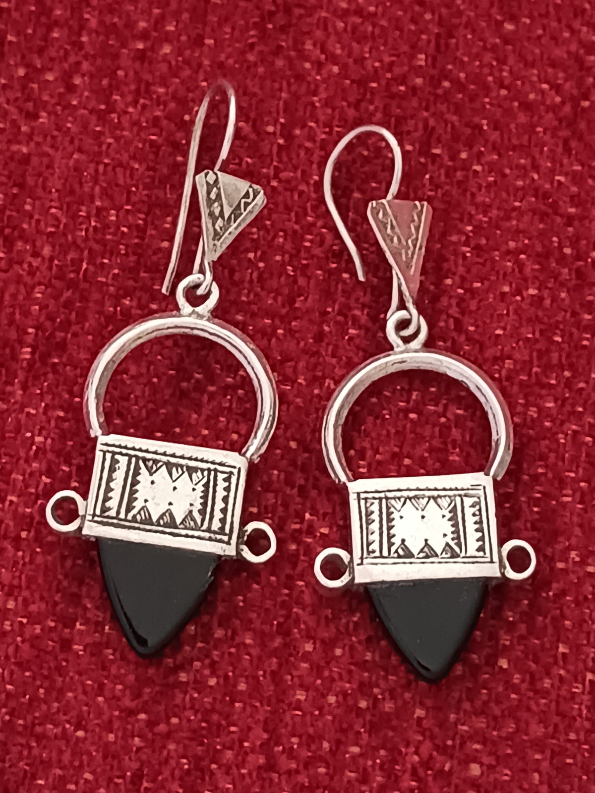 Boucles d'oreilles touarègue