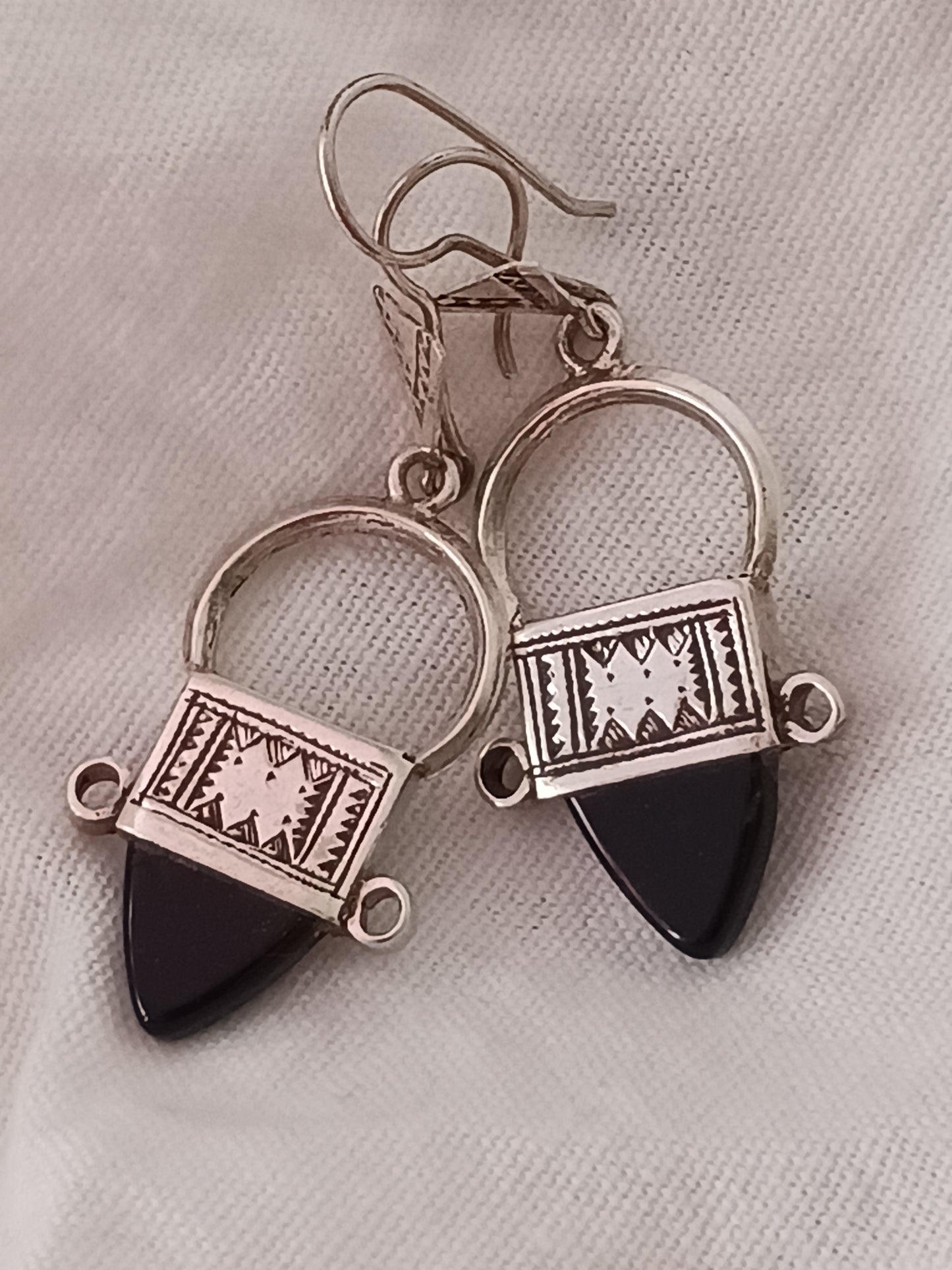 Boucles d'oreilles touarègue