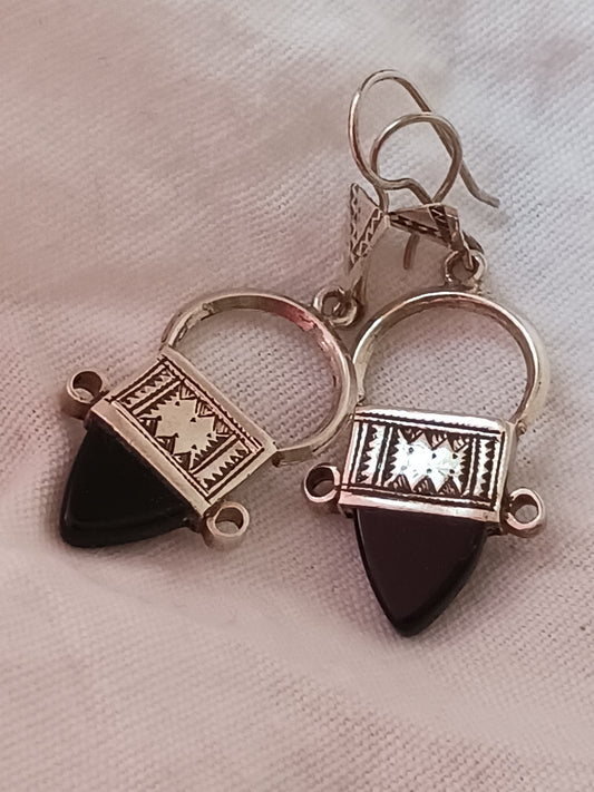 Boucles d'oreilles touarègue