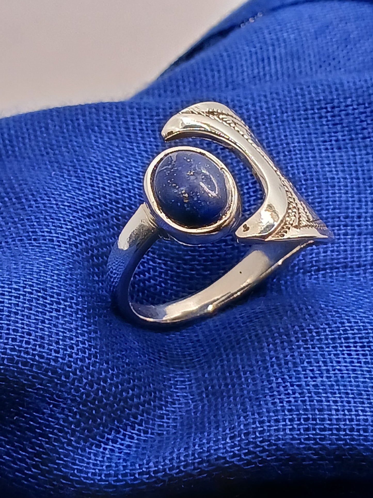 Bague touareg en argent massif
