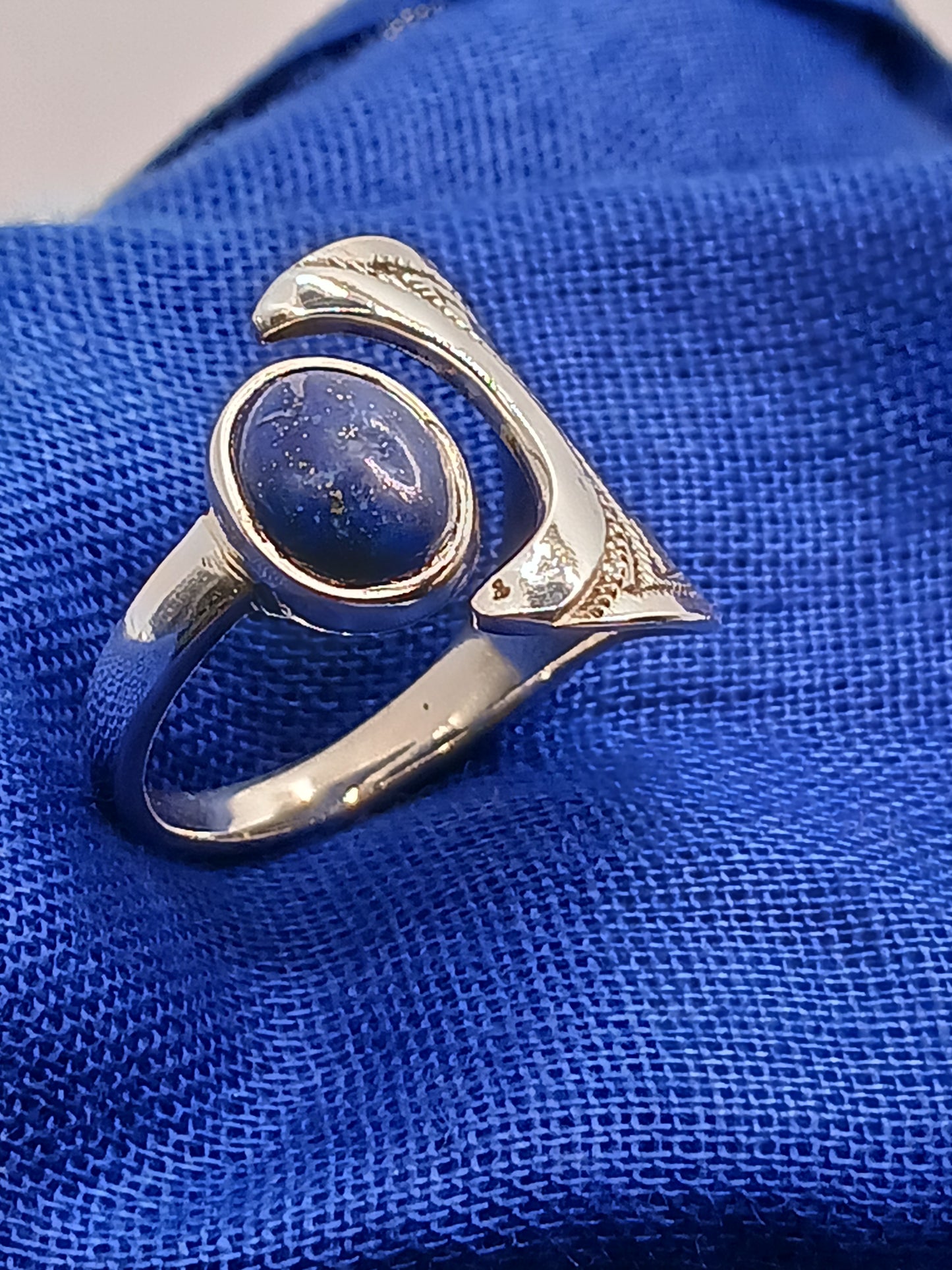 Bague touareg en argent massif