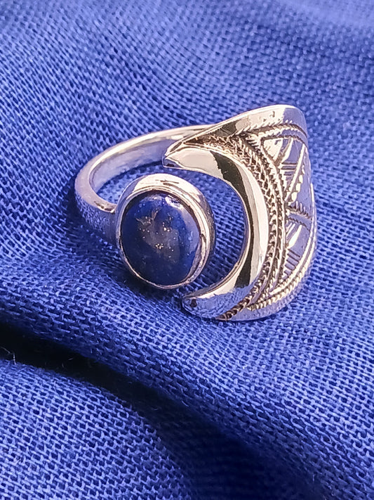 Bague touareg en argent massif