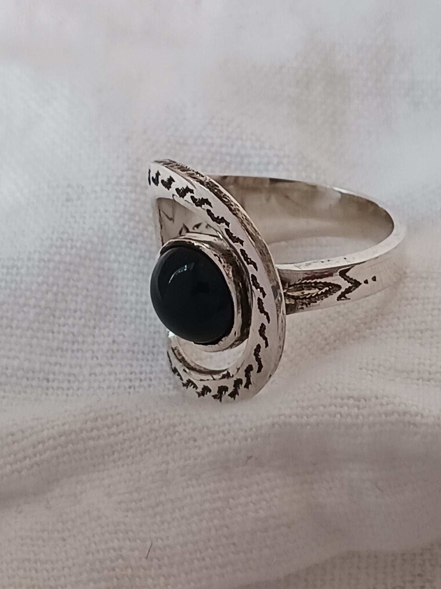 Bague touareg en argent massif