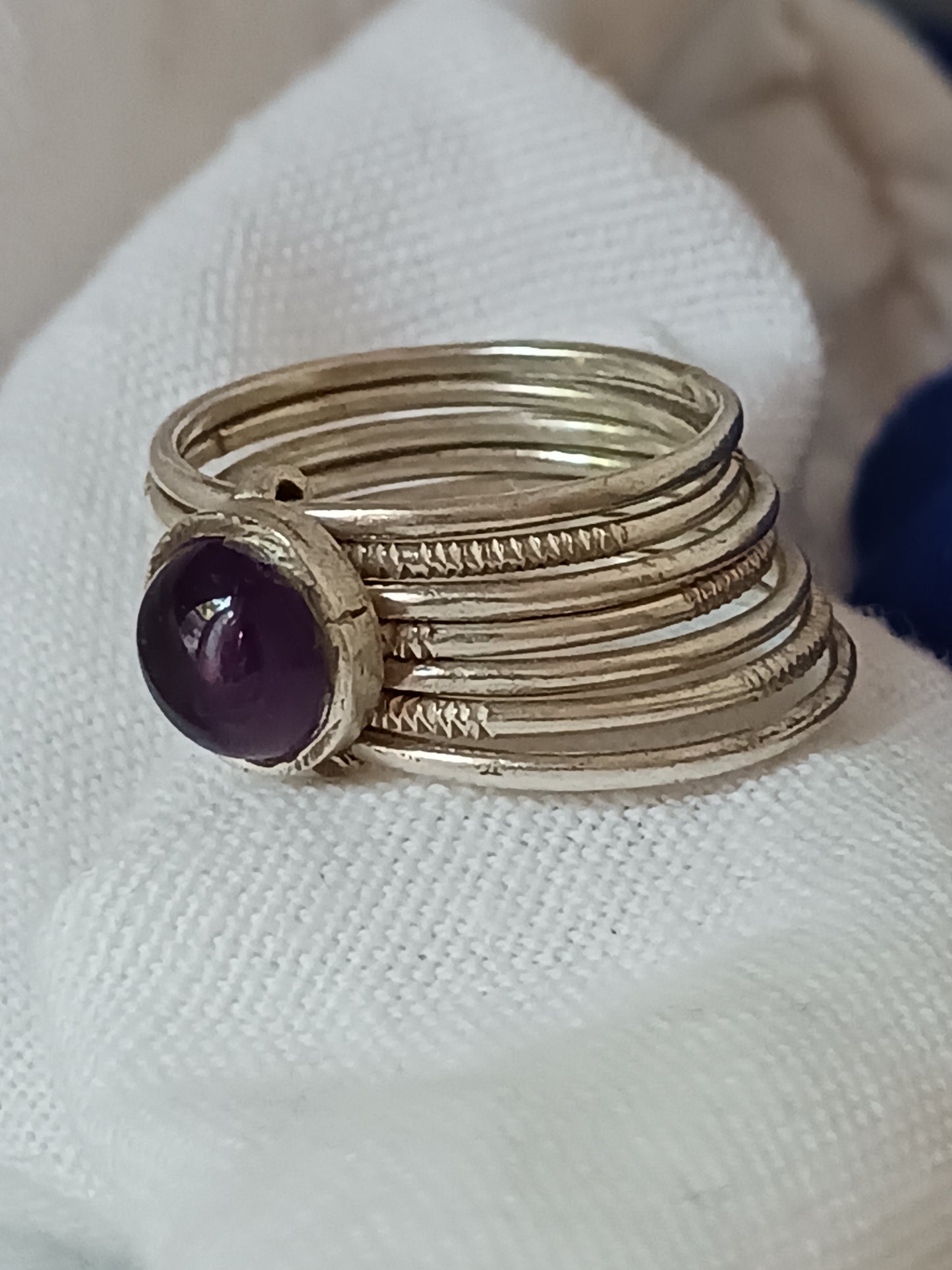 Bague touareg en argent massif