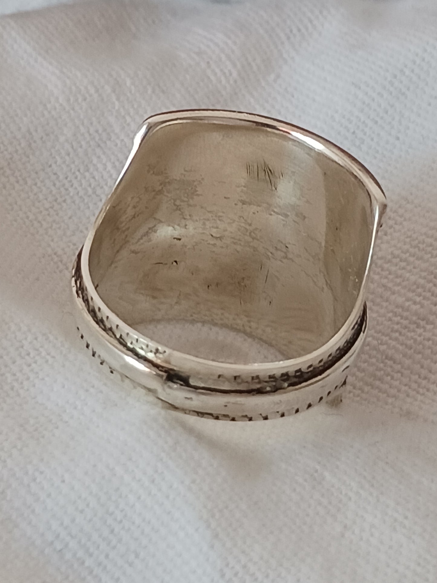 Bague touareg en argent massif