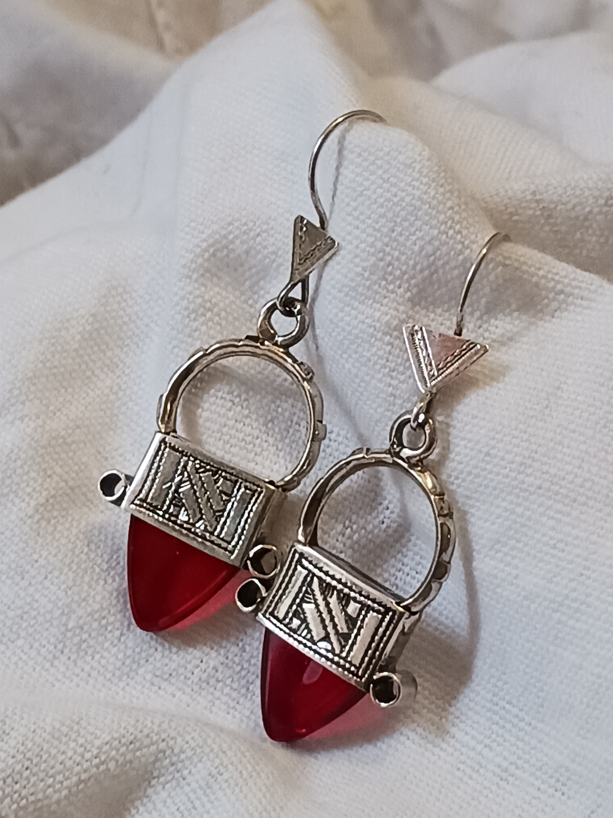 Boucles d'oreilles touarègue