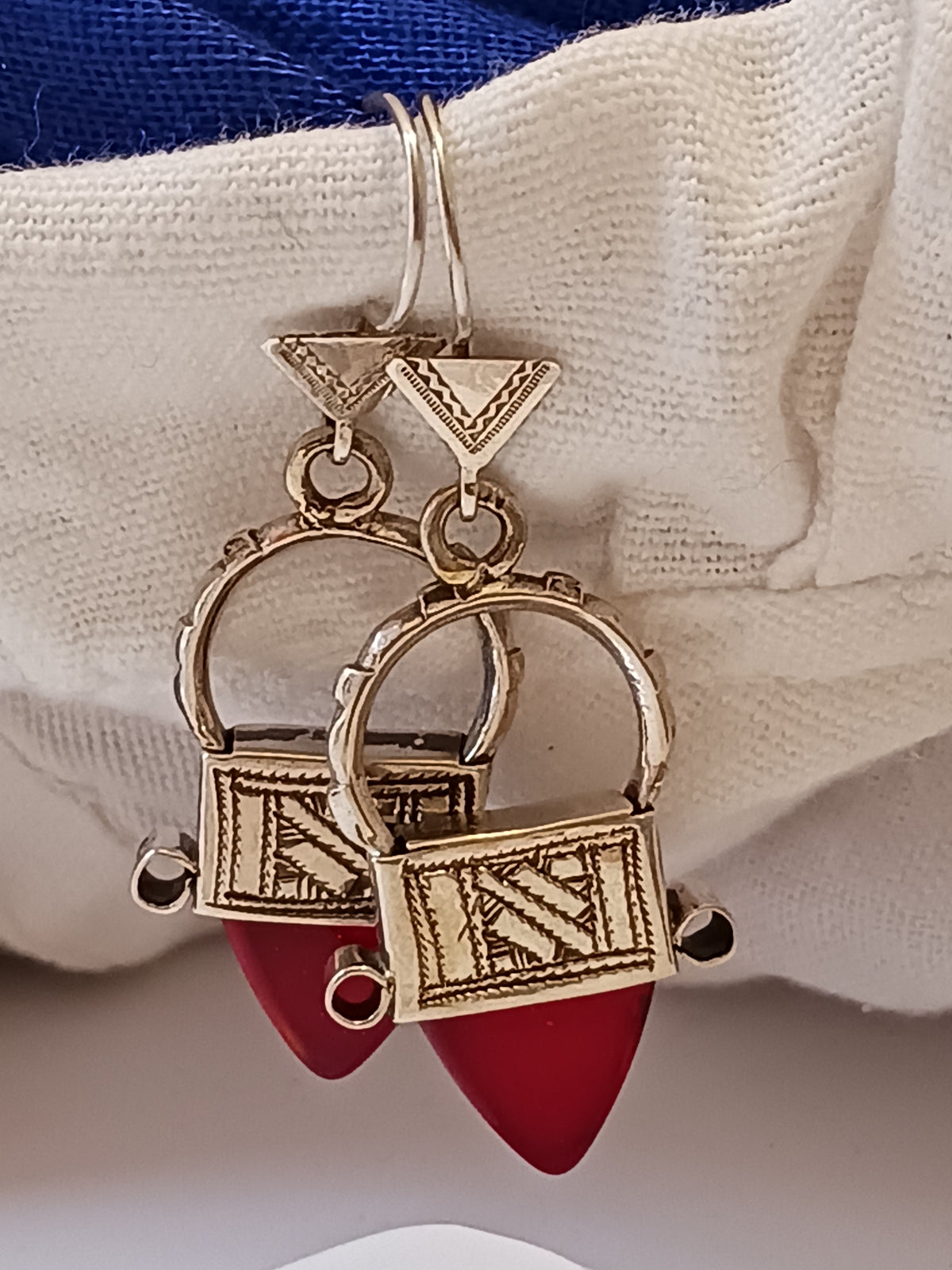 Boucles d'oreilles touarègue
