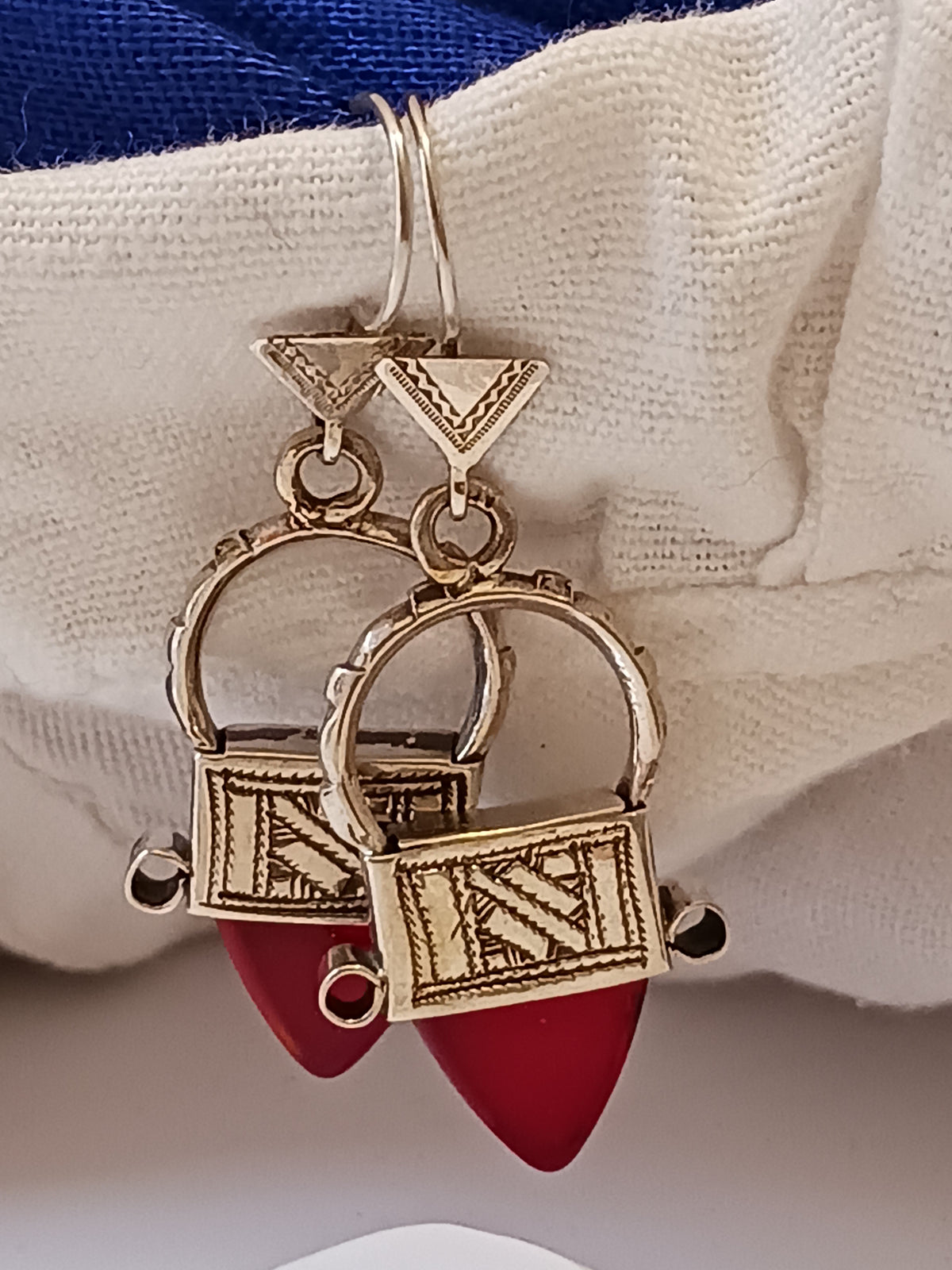 Boucles d'oreilles touarègue