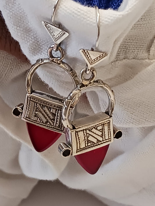 Boucles d'oreilles touarègue