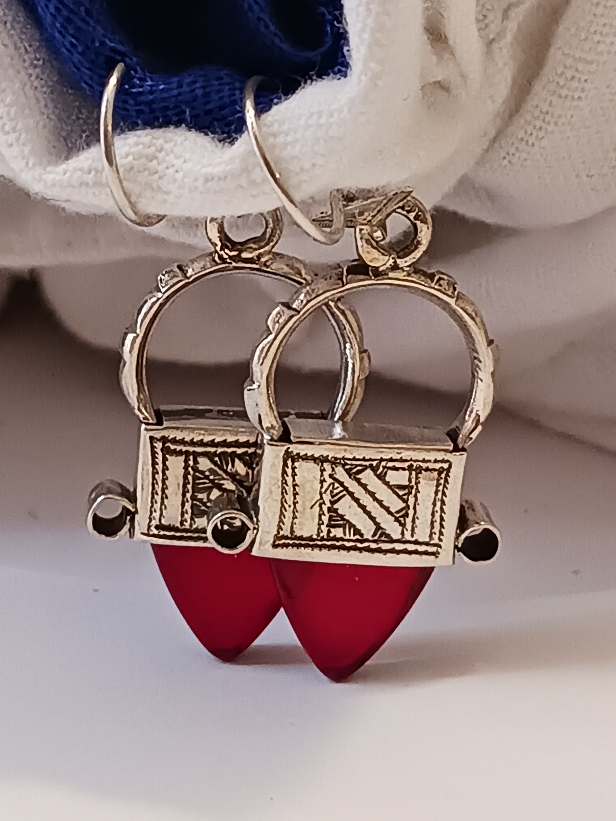 Boucles d'oreilles touarègue