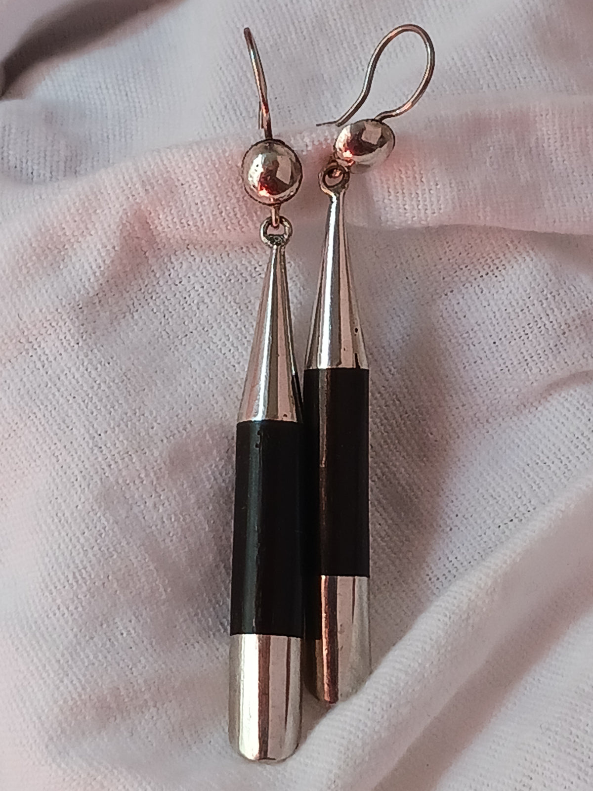 Boucles d'oreilles touareg en argent massif