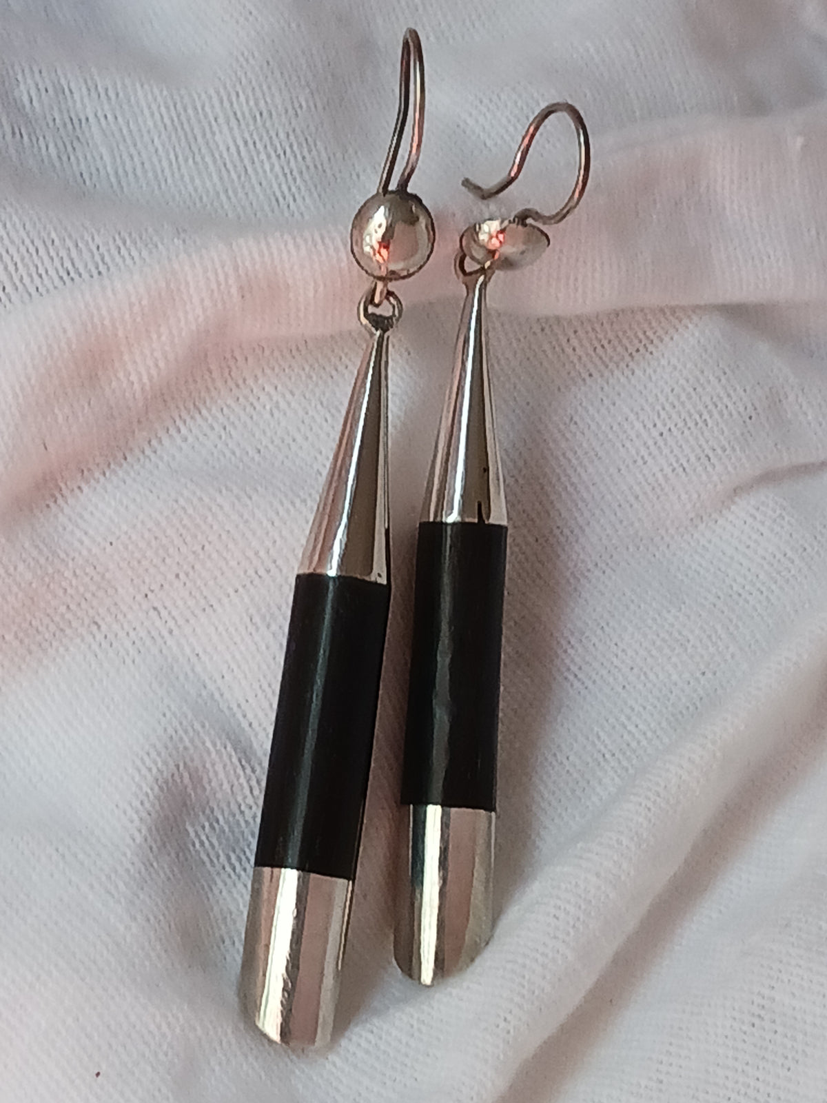 Boucles d'oreilles touareg en argent massif