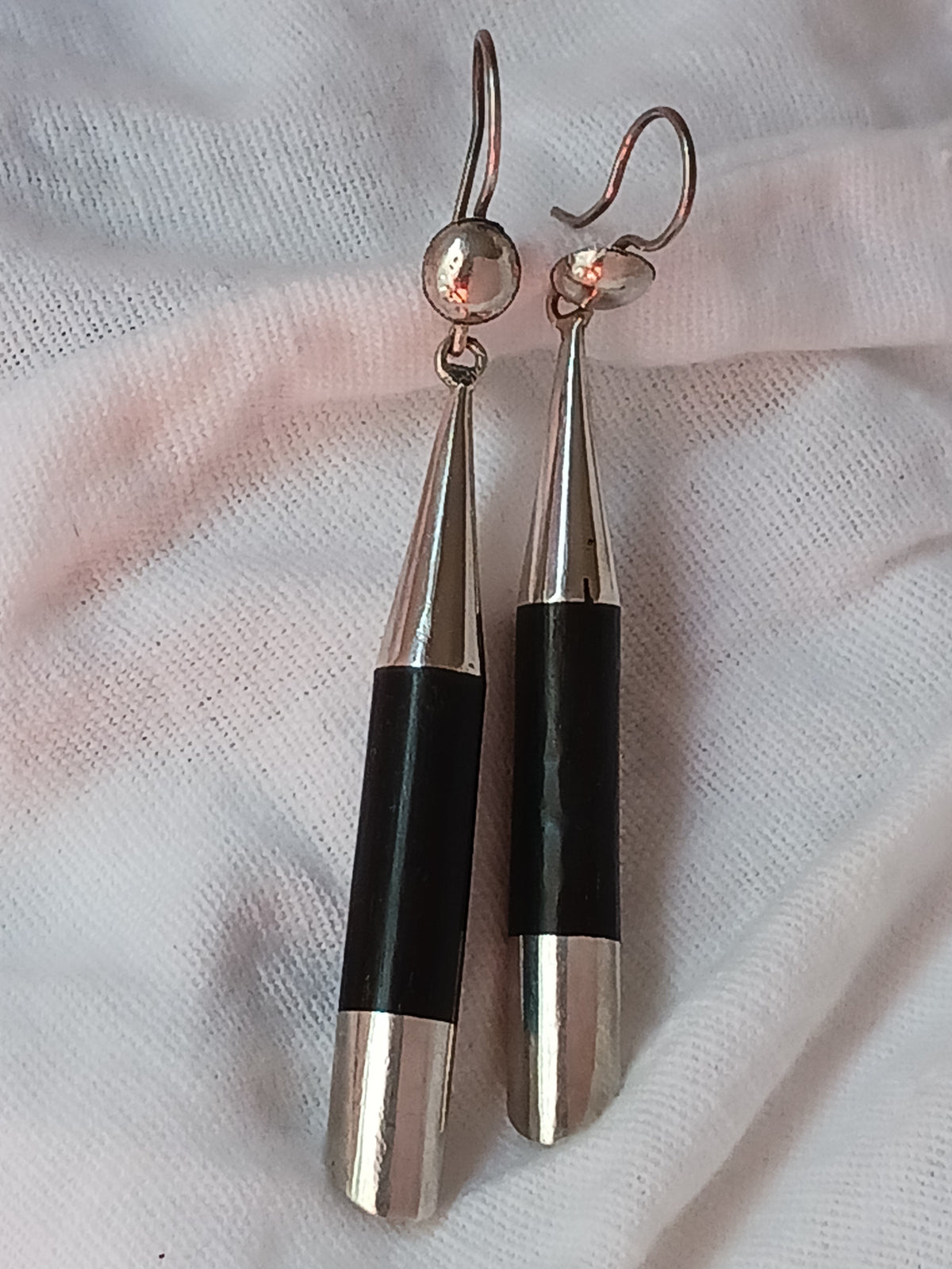 Boucles d'oreilles touareg en argent massif