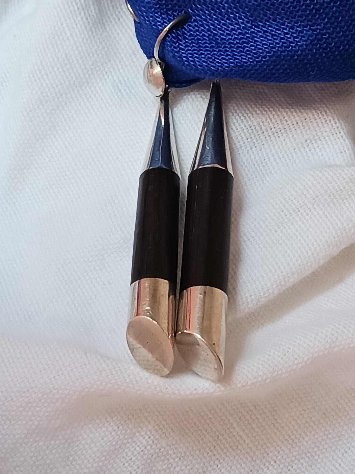 Boucles d'oreilles touareg en argent massif