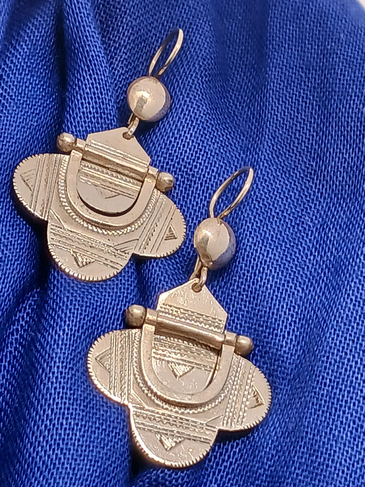 Boucles d'oreilles touarègue