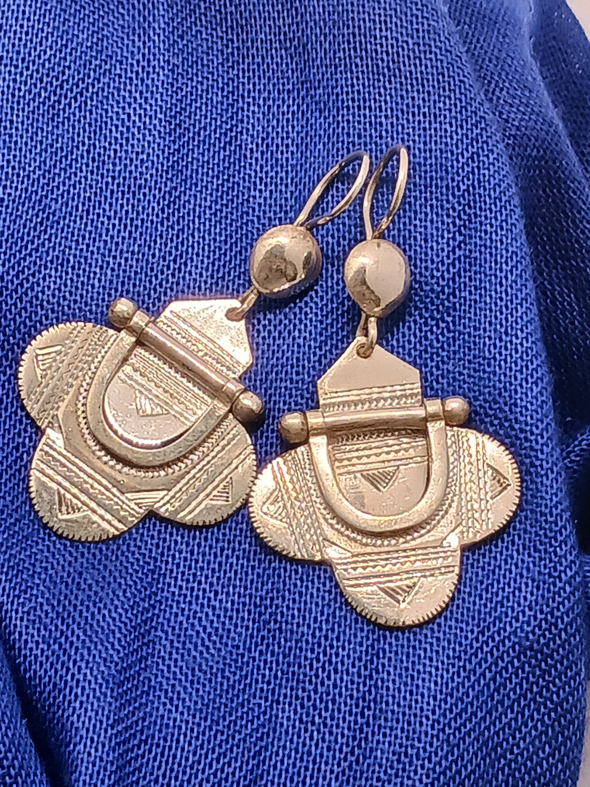 Boucles d'oreilles touarègue