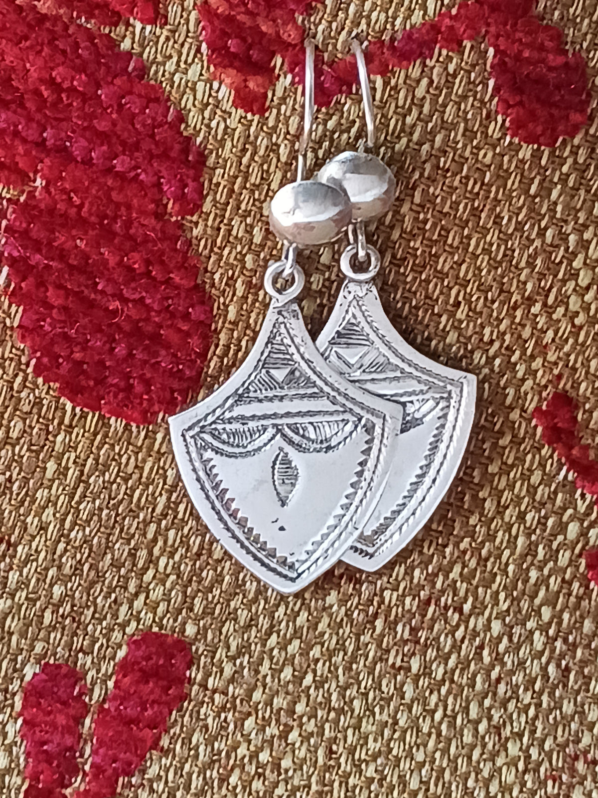 Boucles d'oreilles touarègue