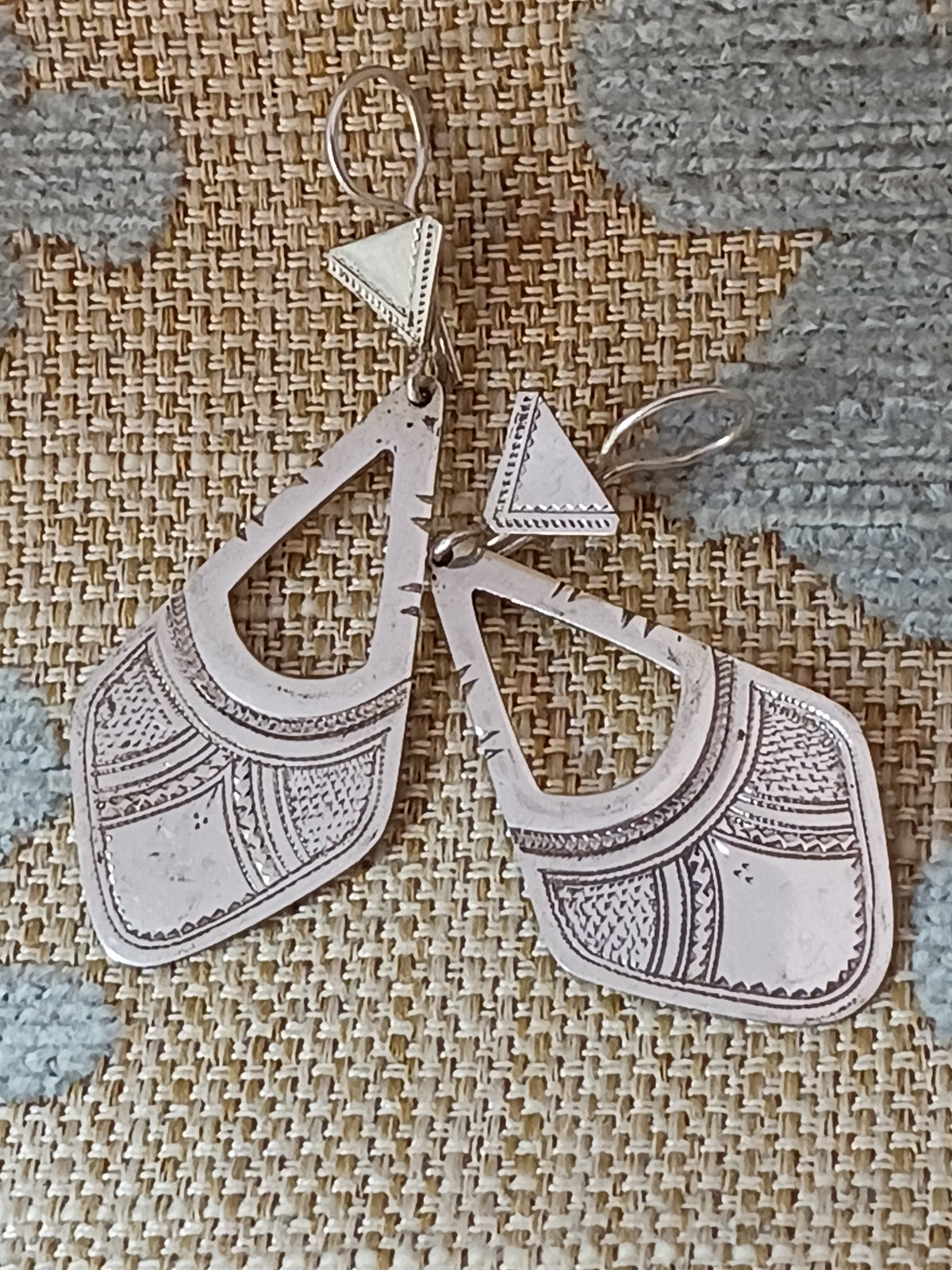 Boucles d'oreilles touarègue