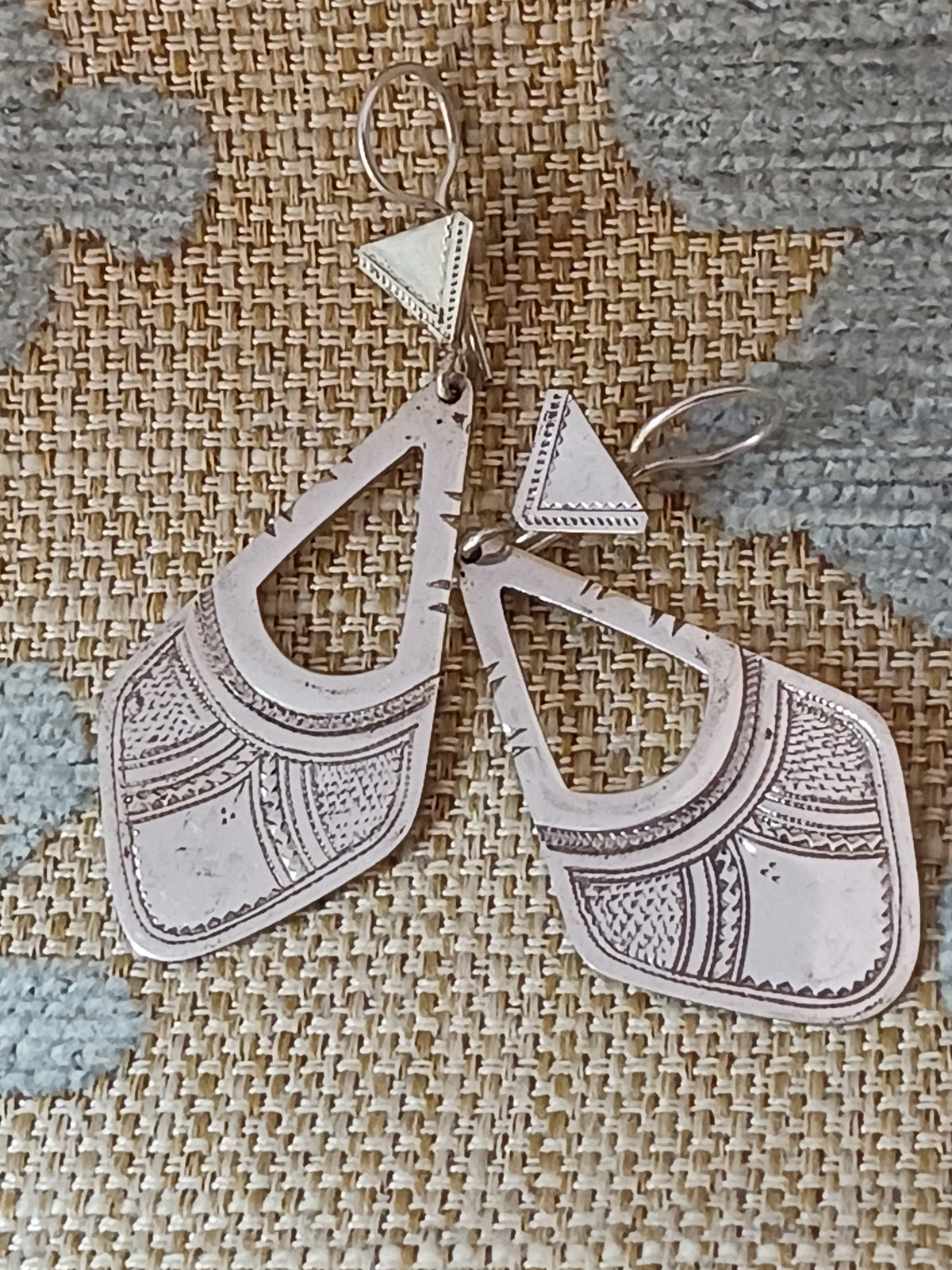 Boucles d'oreilles touarègue