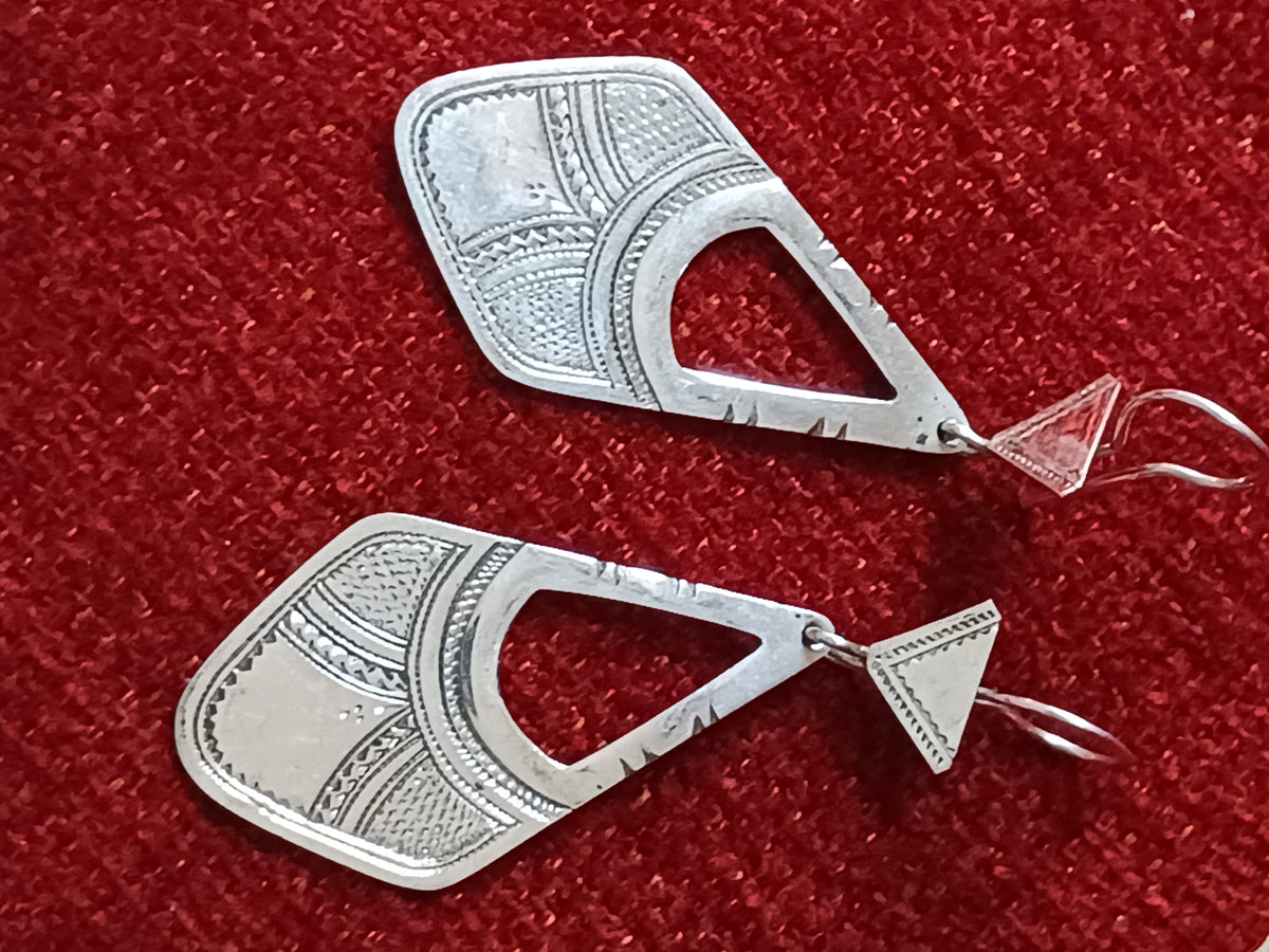 Boucles d'oreilles touarègue