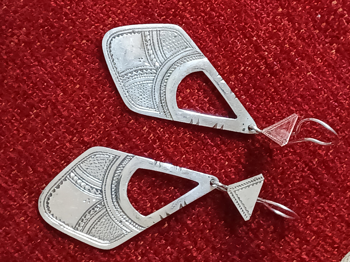 Boucles d'oreilles touarègue