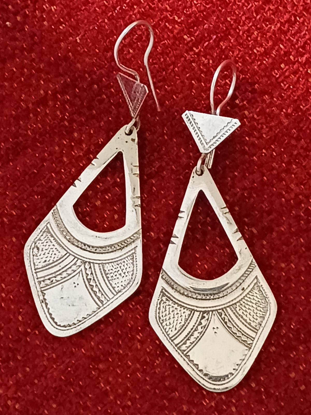 Boucles d'oreilles touarègue