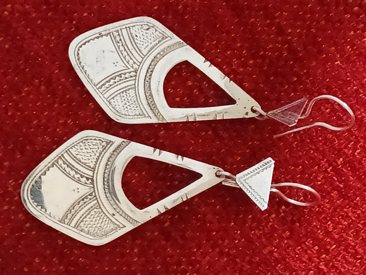 Boucles d'oreilles touarègue