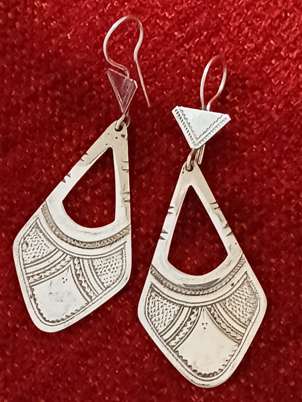 Boucles d'oreilles touarègue