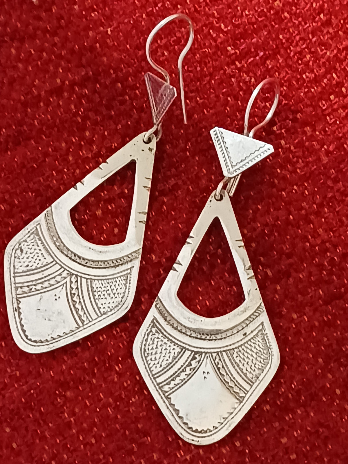 Boucles d'oreilles touarègue