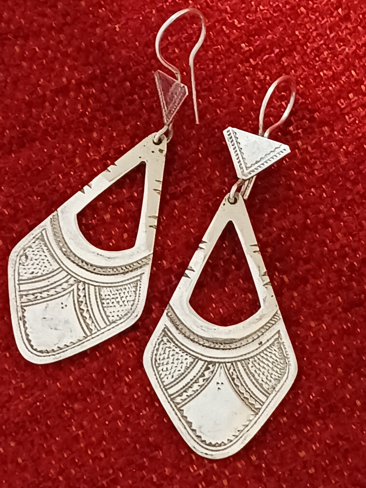 Boucles d'oreilles touarègue