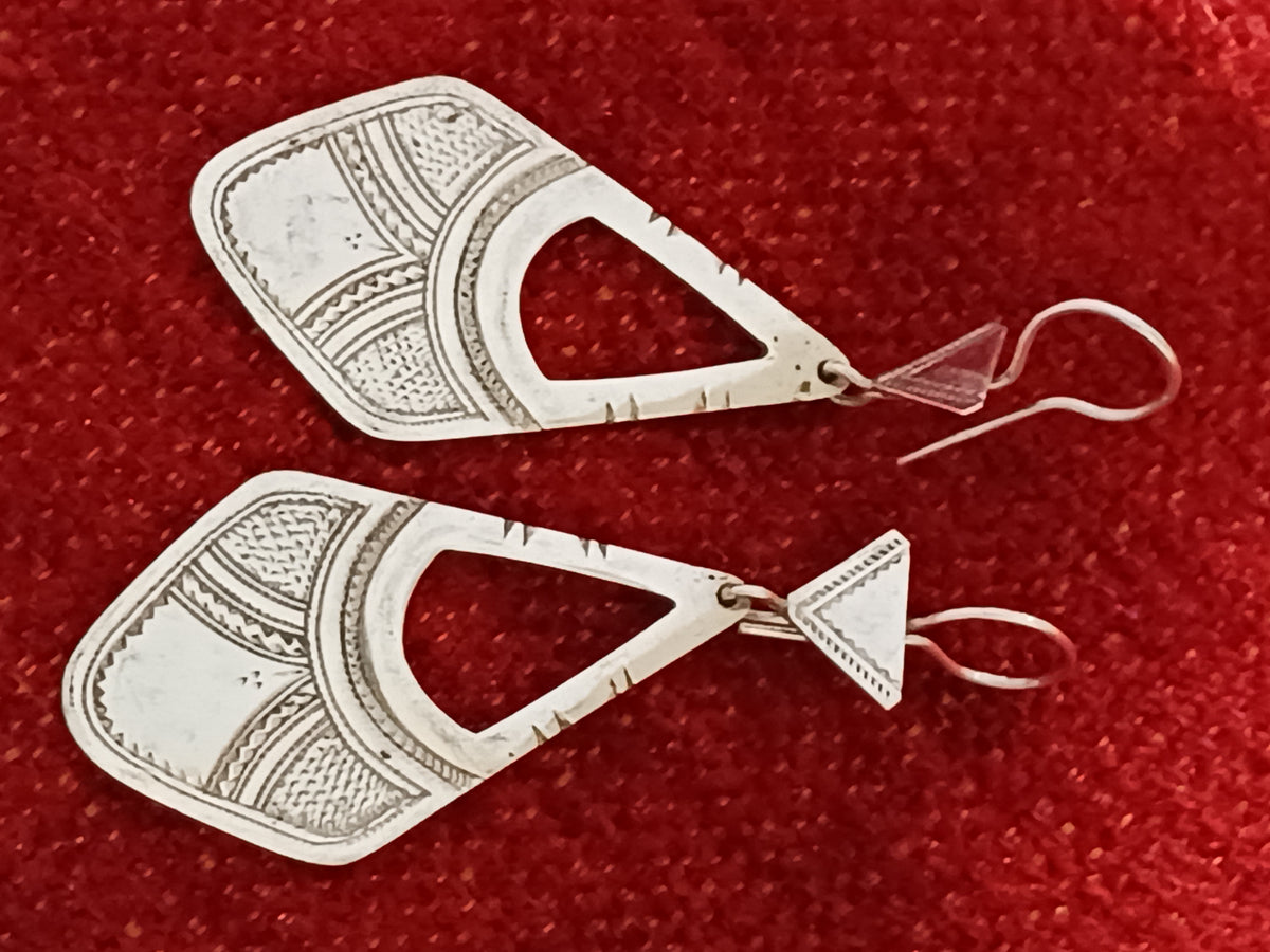 Boucles d'oreilles touarègue