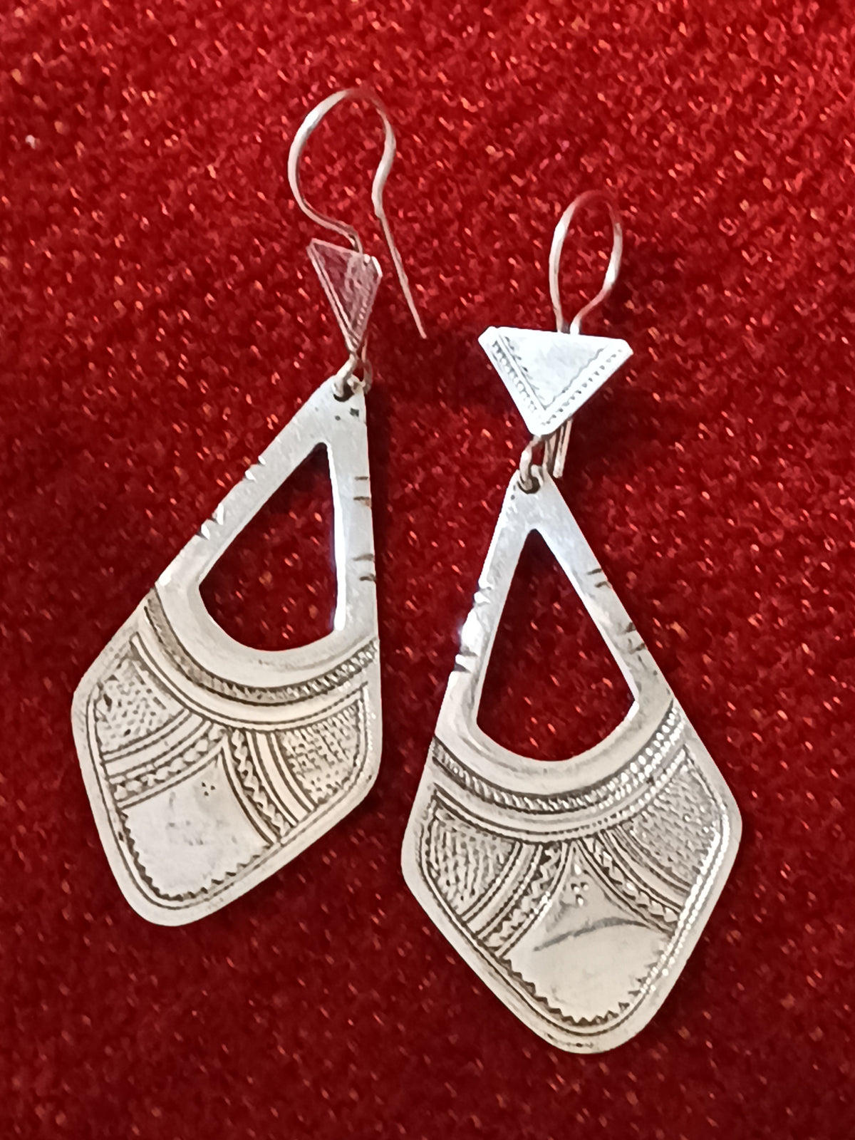 Boucles d'oreilles touarègue