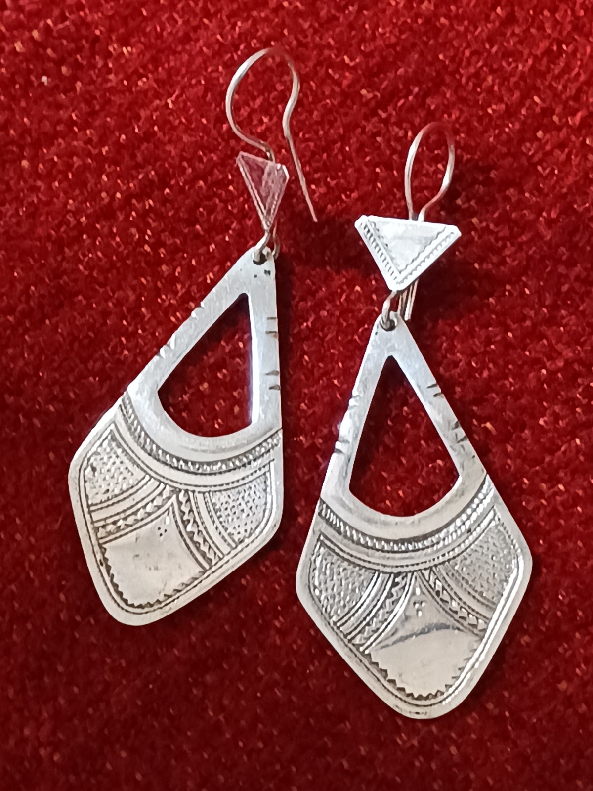 Boucles d'oreilles touarègue