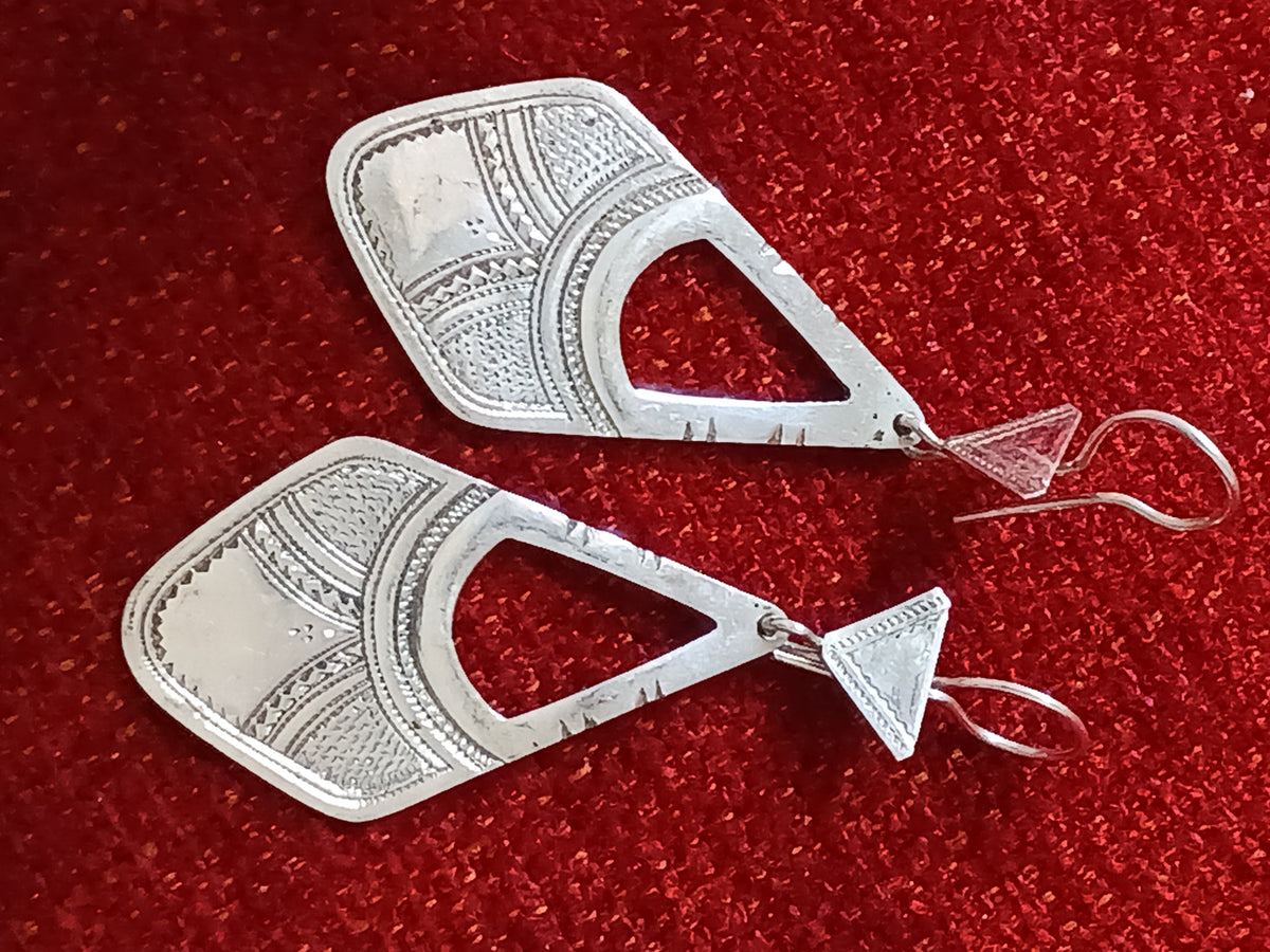 Boucles d'oreilles touarègue