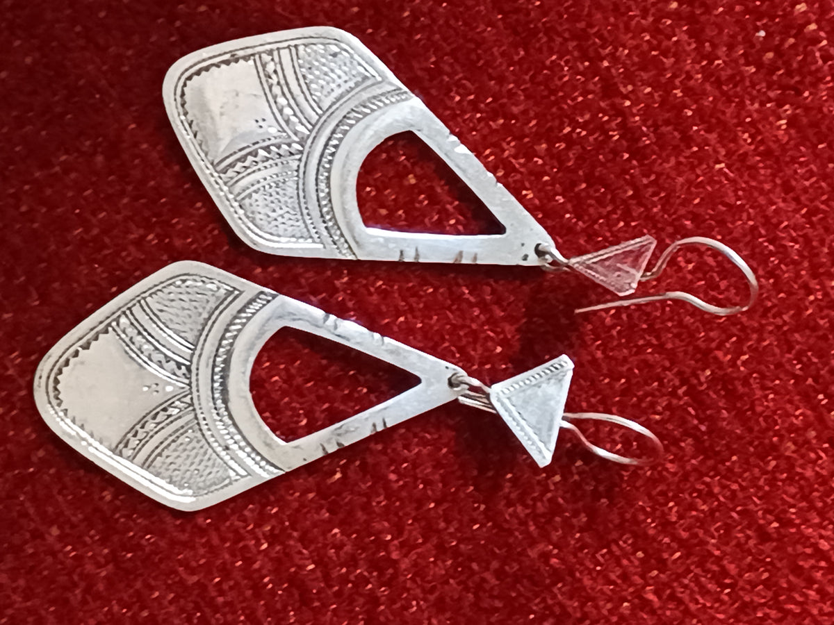 Boucles d'oreilles touarègue