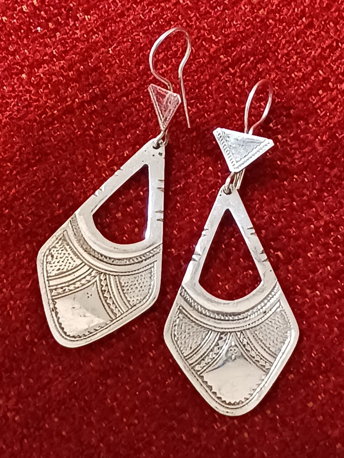 Boucles d'oreilles touarègue