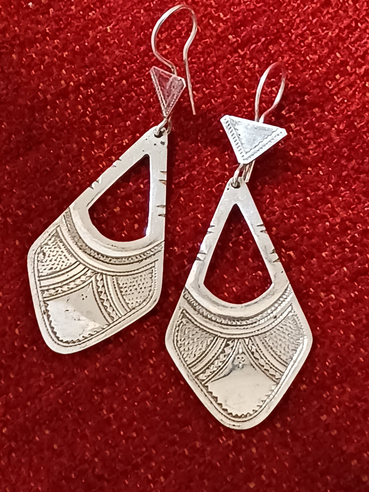 Boucles d'oreilles touarègue