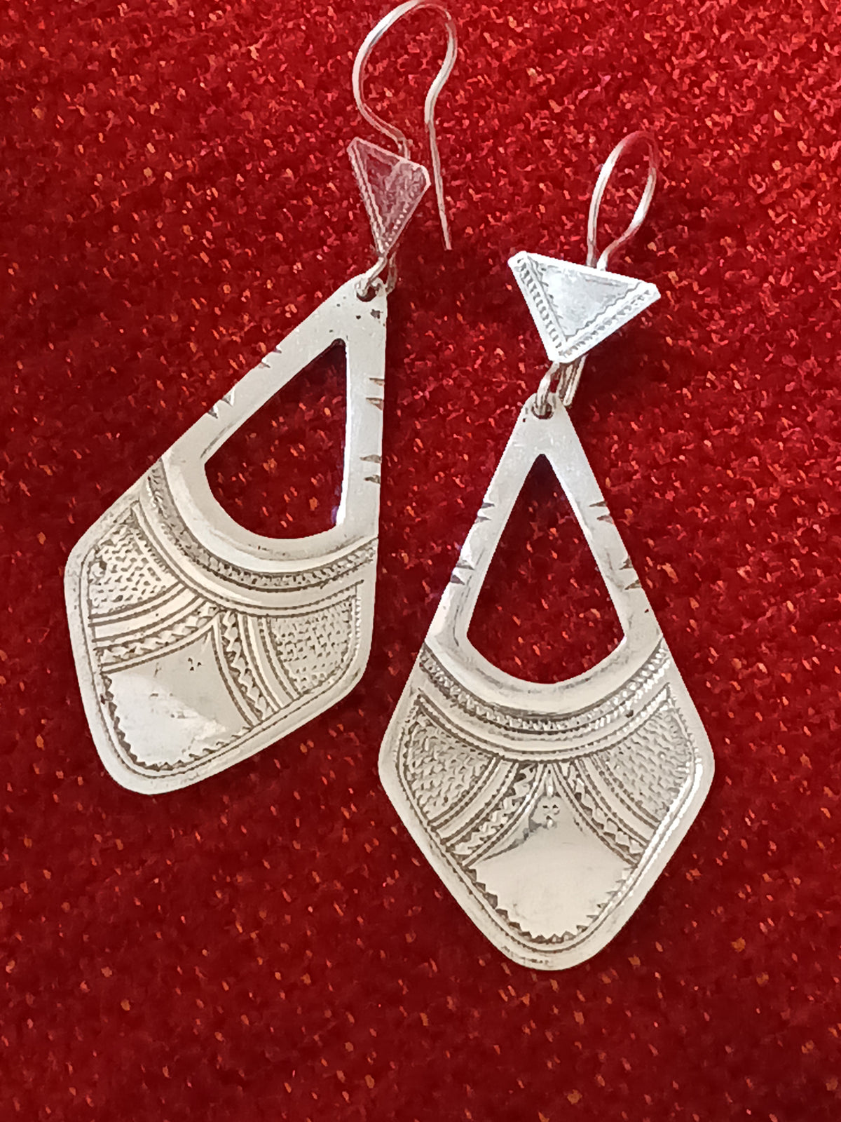Boucles d'oreilles touarègue
