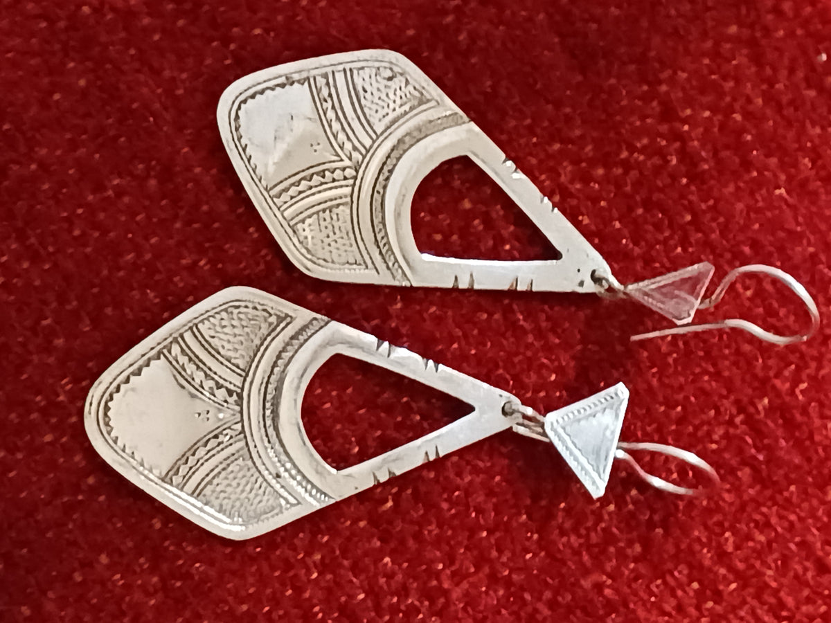 Boucles d'oreilles touarègue