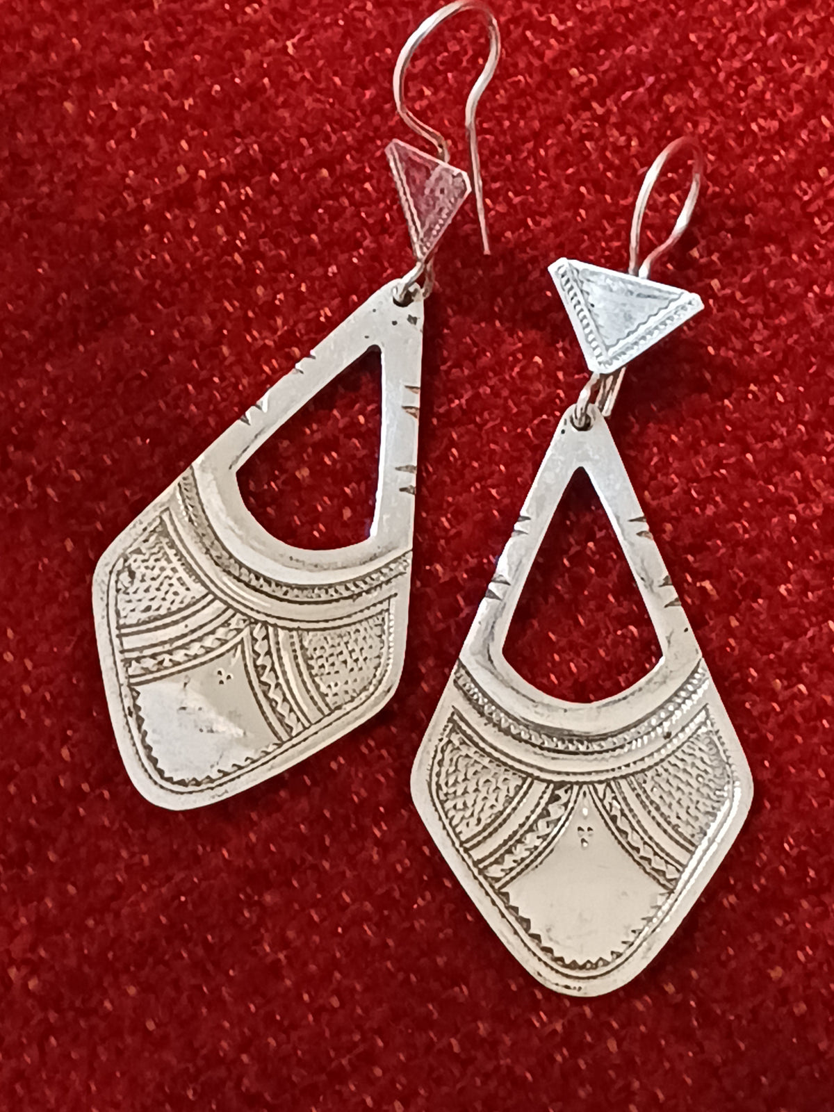 Boucles d'oreilles touarègue