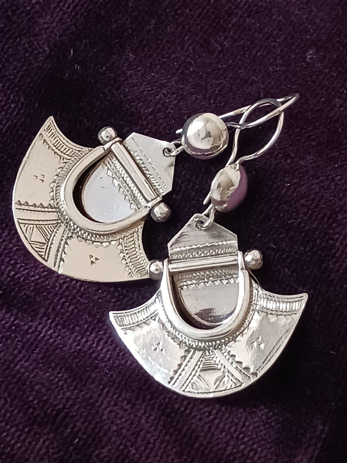 Boucles d'oreilles touarègue